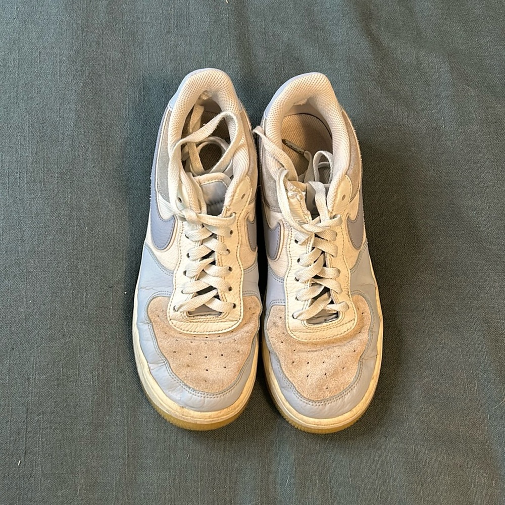 Nike Air Force One Blue and Gray GUC